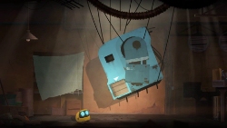 Abi is a cute colorful adventure/puzzler following a robot looking for his human owner