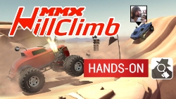 Hands-on with MMX Hill Climb, the Trials-style arcade racer where you make a tank do a backflip