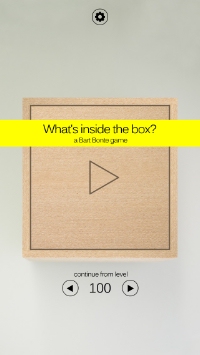 Bart Bonte's tactile new puzzler asks a simple question: What's Inside The Box?
