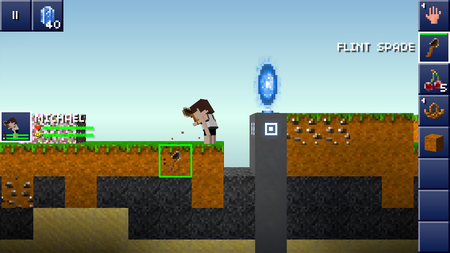 Like a side-scrolling Minecraft , The Blockheads gives you an enormous 